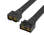 HD Mini SAS SFF-8643 8i转SFF-8643 8i 内部服务器高速线