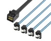HD Mini SAS SFF-8643转4SATA内弯 服务器硬盘数据线