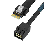 SlimSAS SFF-8654 4i转MiniSAS HD SFF-8643 服务器硬盘毗连线